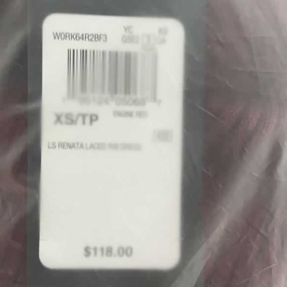 GUESS XS/TP RIB DRESS - Picture 4 of 4